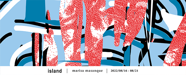 イラストコース卒業生のmarisa masanqueさんによる個展「island」が